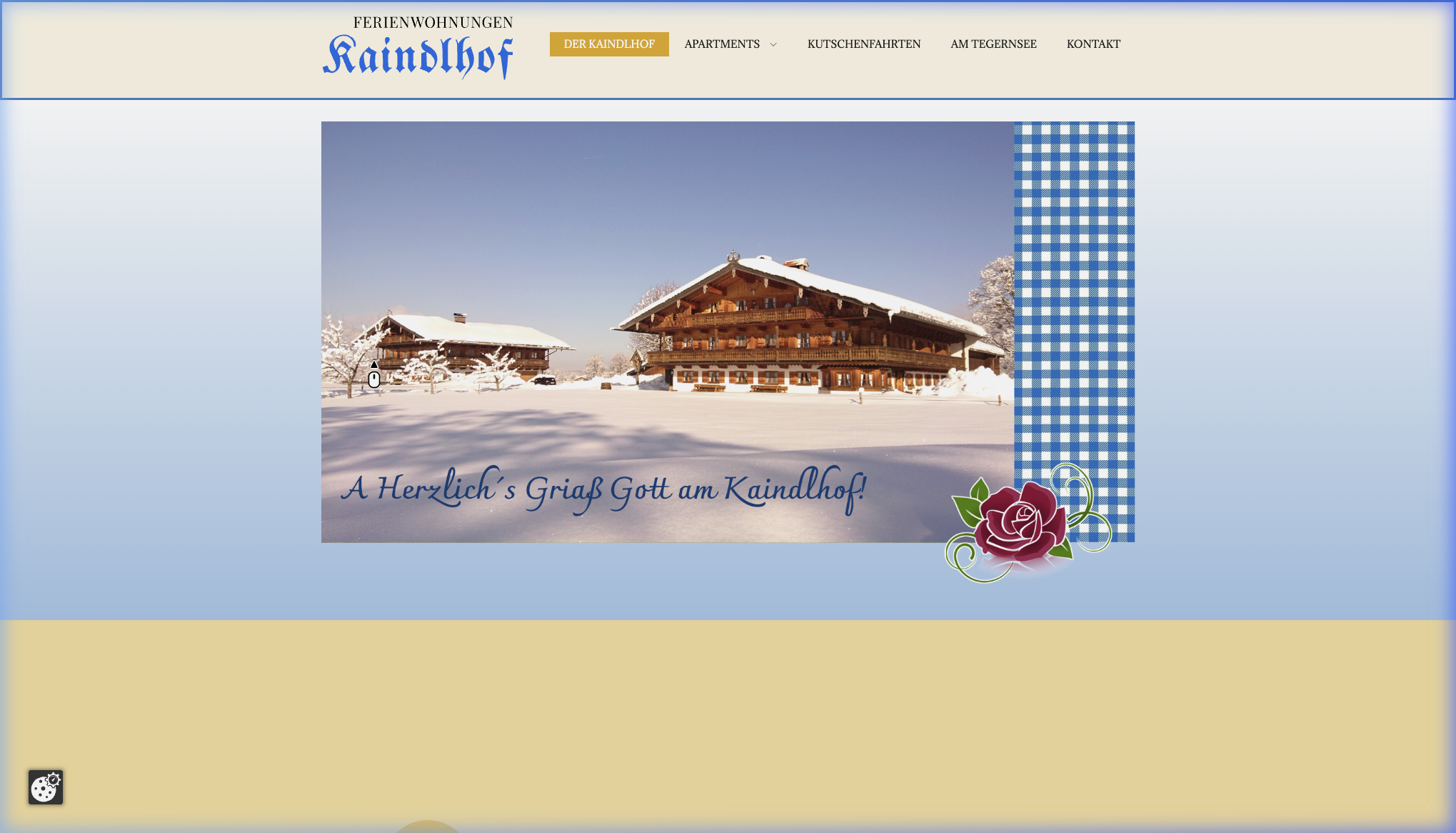 Webdesign Referenz Kaindlhof Rottach-Egern – Homepage Erstellung Oberbayern